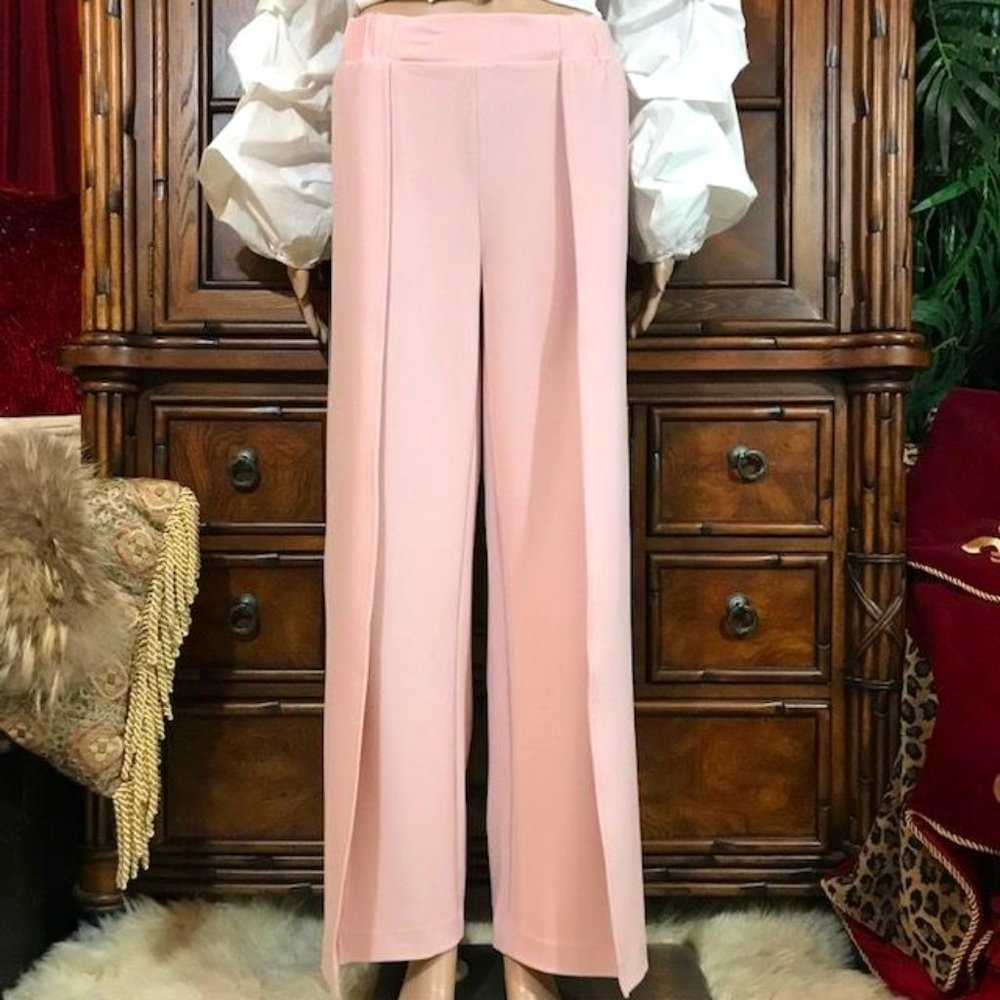 Antthony Original Petal Pink Flow Away Front Stretch Crepe Pant
